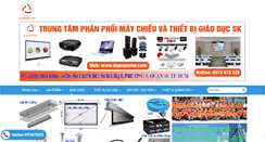 Desktop Screenshot of linhkienmaychieu.net